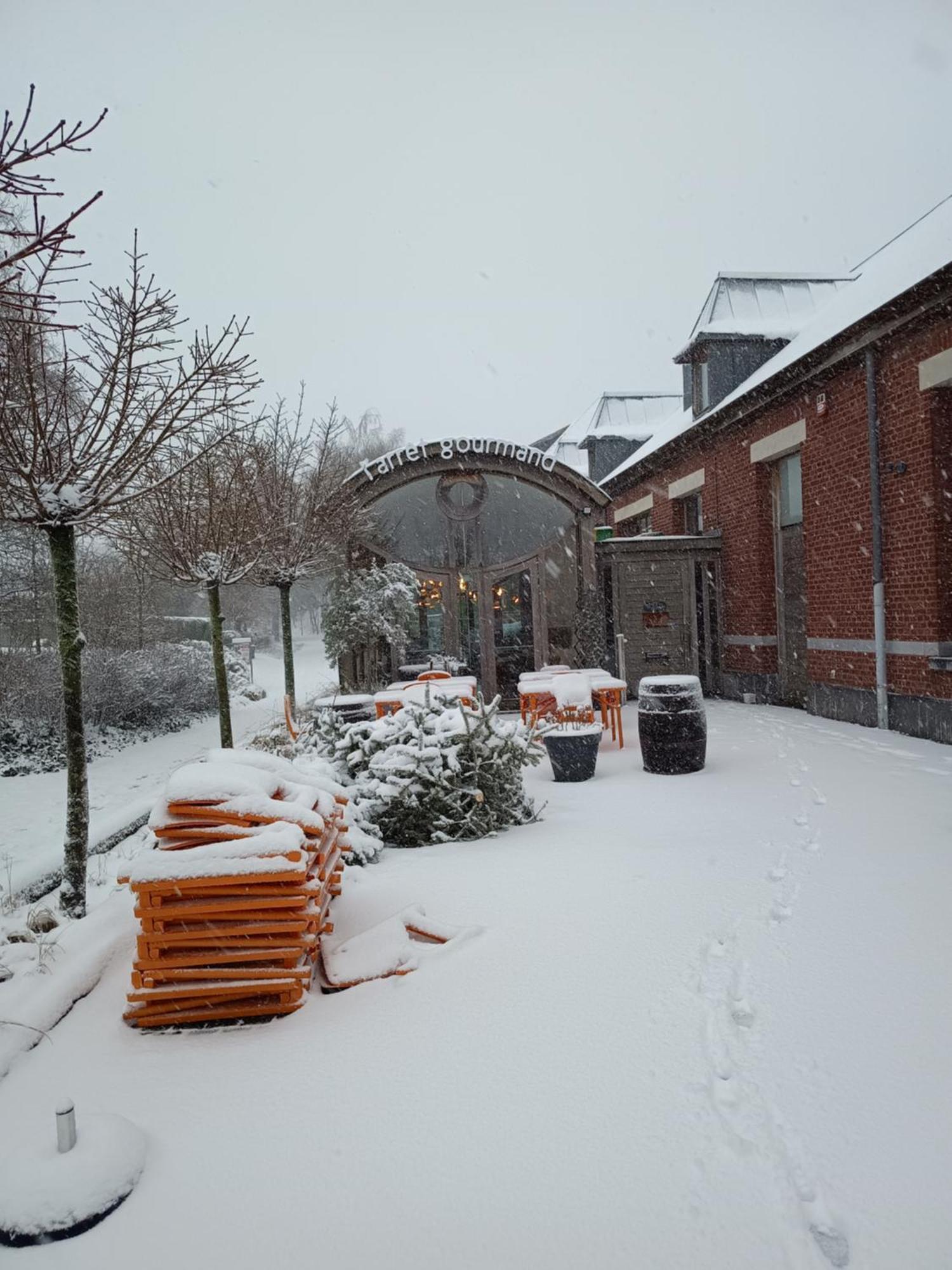 Le Logis Du Plateau Hotel Herve Eksteriør billede